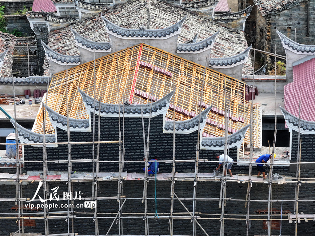 江西泰和：修缮古建 保护文物