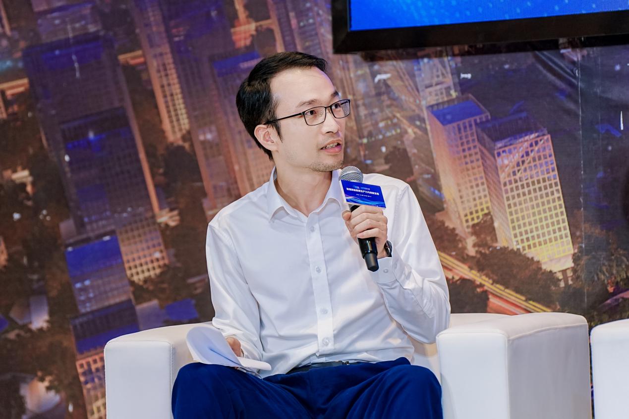 企知道科技有限公司高级副总裁彭卫华。主办方供图