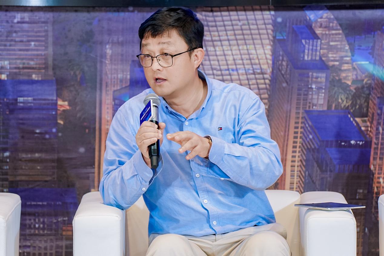 斯贝达电子有限公司首席技术官王晓磊。主办方供图
