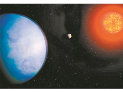 名为GJ 251 c的系外行星,其岩石成分与地球相似,质量几乎是地球的4倍。  图片来源:美国加州大学欧文分校