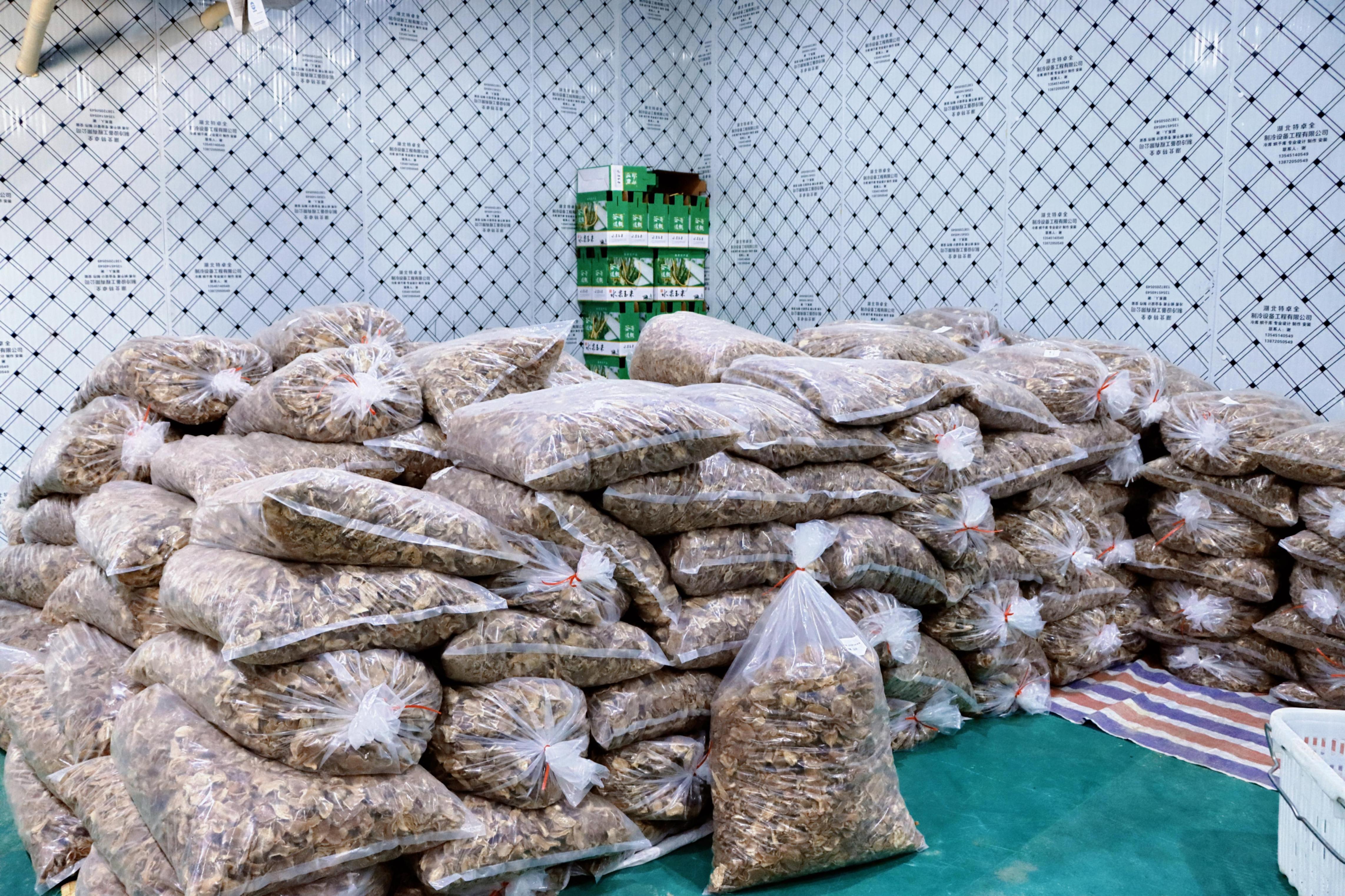 农户家中存储的农产品。受访方供图