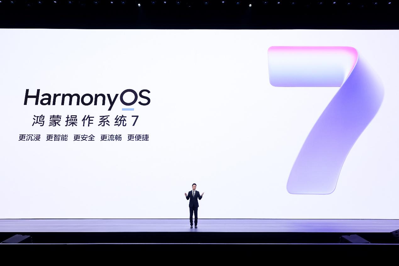 9月7日,华为推出鸿蒙操作系统7(HarmonyOS 7)。受访者供图