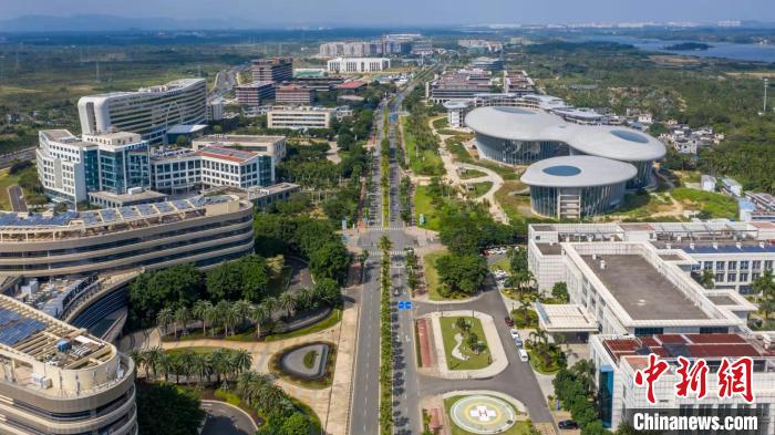 乐城先行区航拍图。　乐城先行区供图