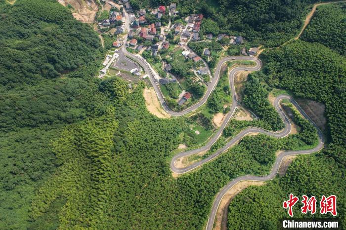 洪村航拍图。 孙新尖 摄 洪村航拍图。 孙新尖 摄