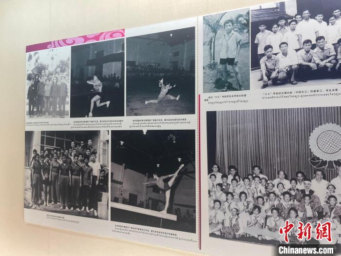 图为校园生活及中老代表团交流照片。 黄令妍 摄 图为校园生活及中老代表团交流照片。 黄令妍 摄