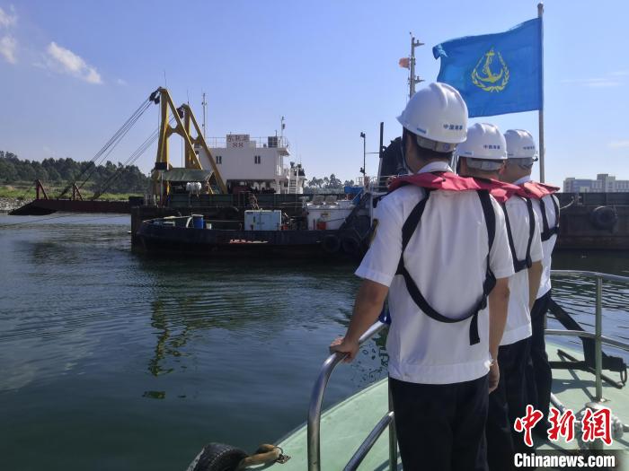 惠州海事局落实防台措施 惠州海事局供图