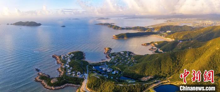 图为宁波象山大目湾(亚帆)城市新区风貌样板区。　浙江省风貌办供图