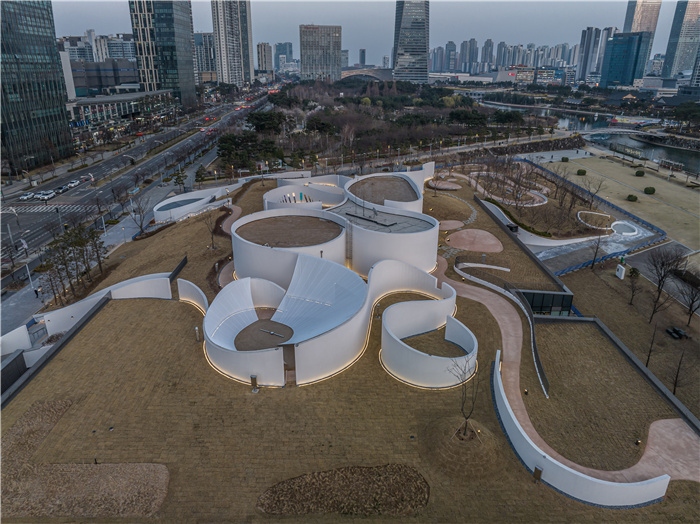 韩国国立世界文字博物馆外观。韩国文化体育观光部供图